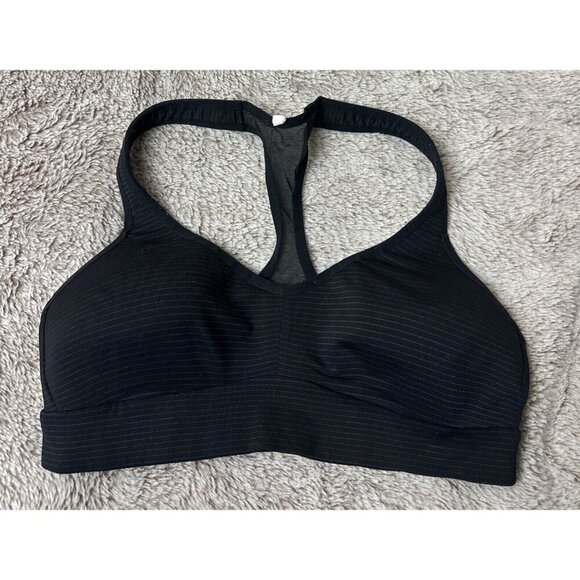 Lululemon Most Popular HARD-TO-FIND BLACK Speed Up Bra Anti-Stink Size 4 - Picture 2 of 13